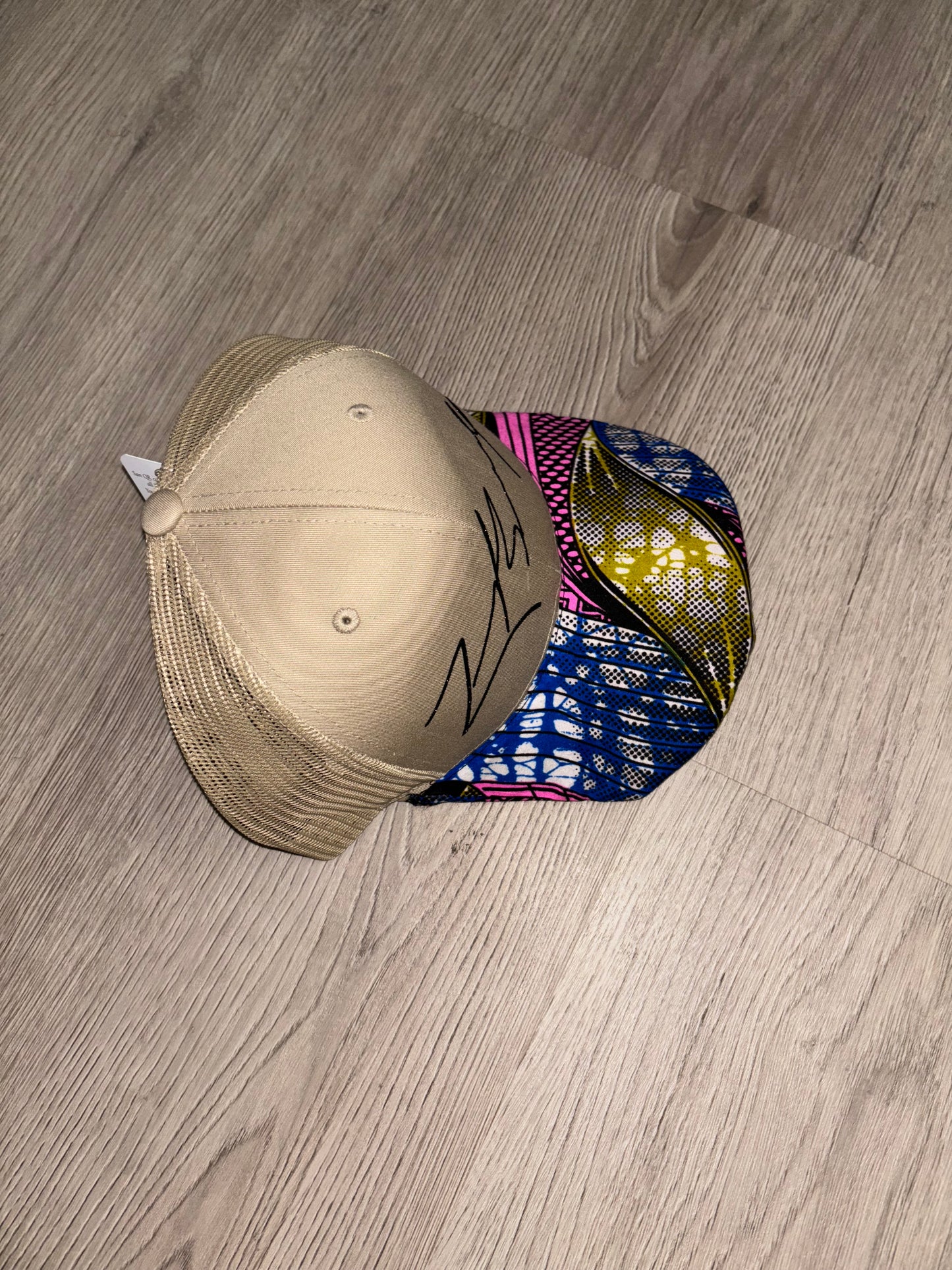 Khaki Pioneer Trucker Hat