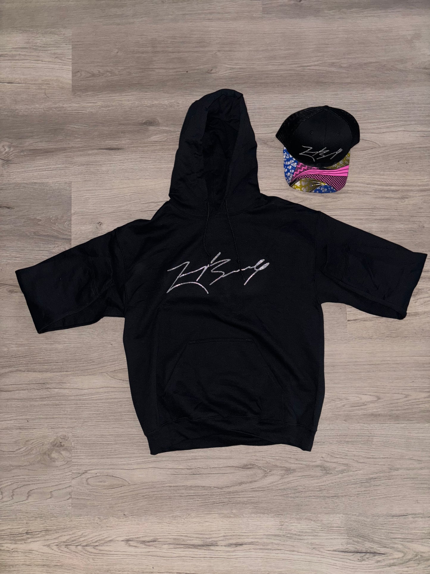 Black Signature Hoodie