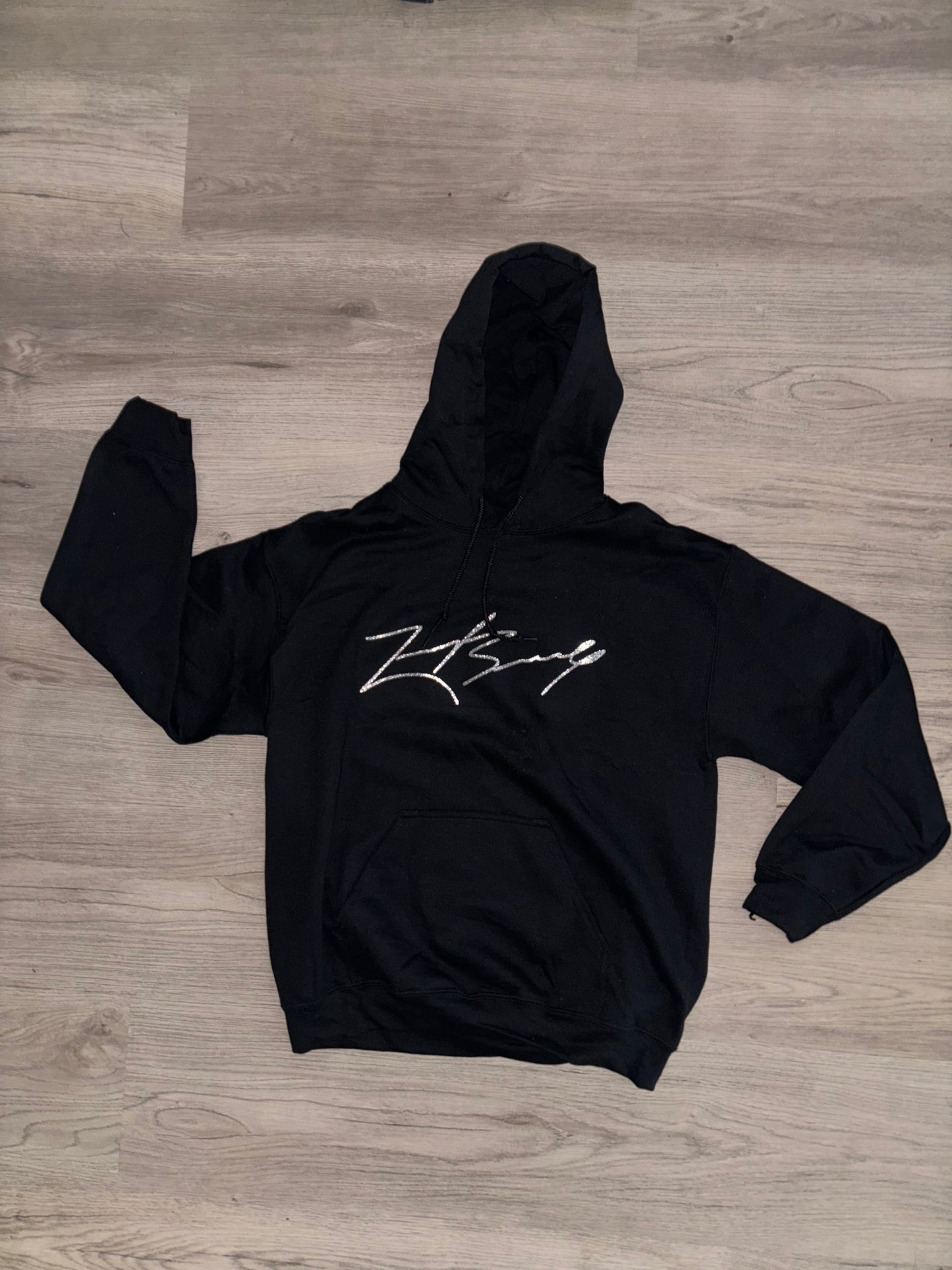 Black Signature Hoodie